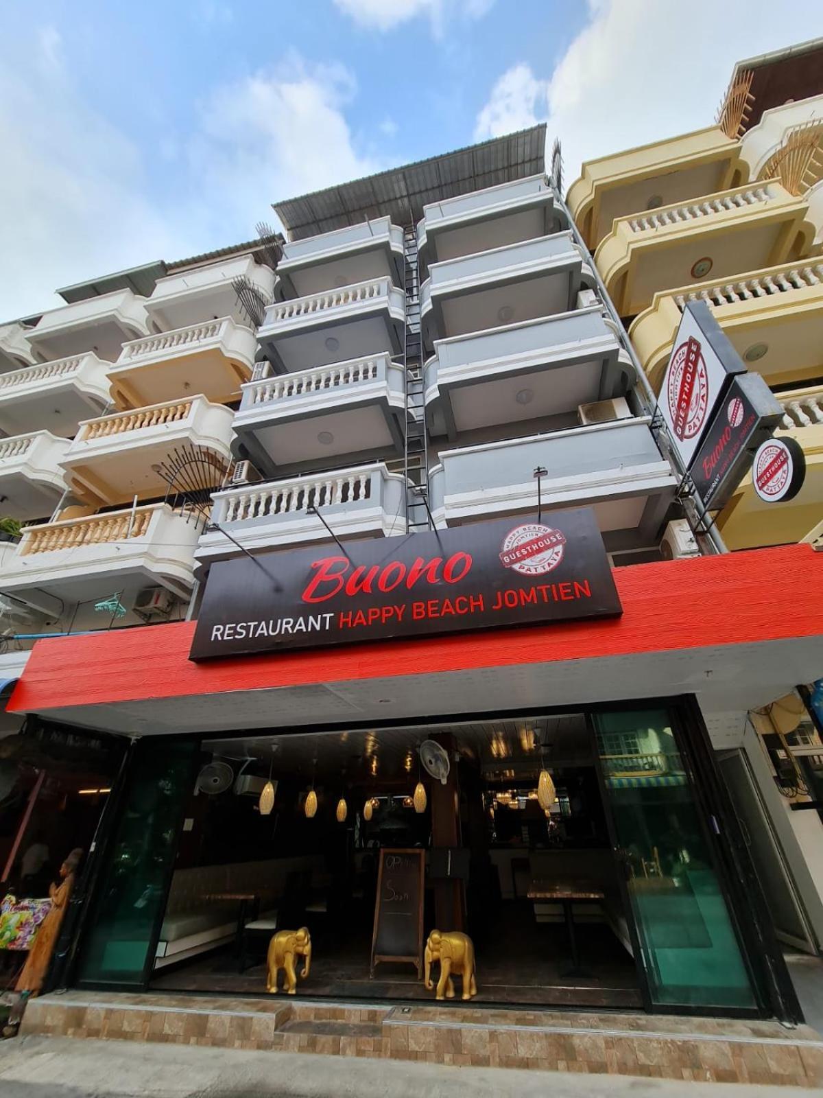 Happy Beach Jomtien Guesthouse Екстериор снимка